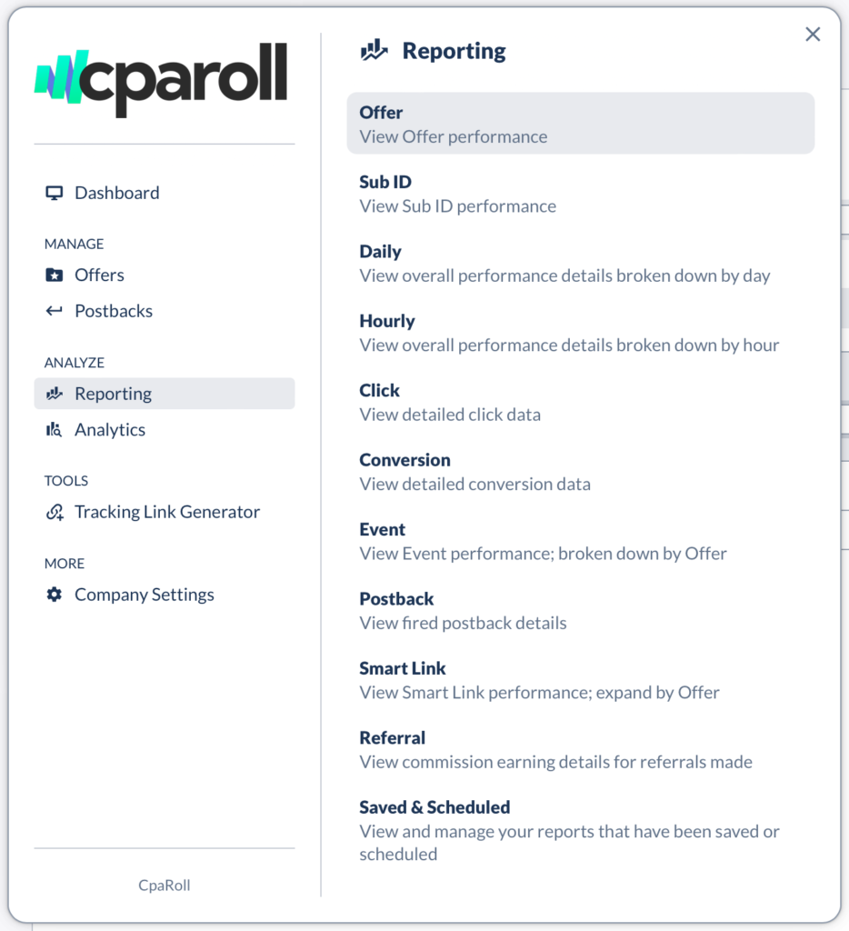 CpaRoll – мультивертикальная партнерская программа с эксклюзивными офферами: обзор, как зарабатывать, отзывы