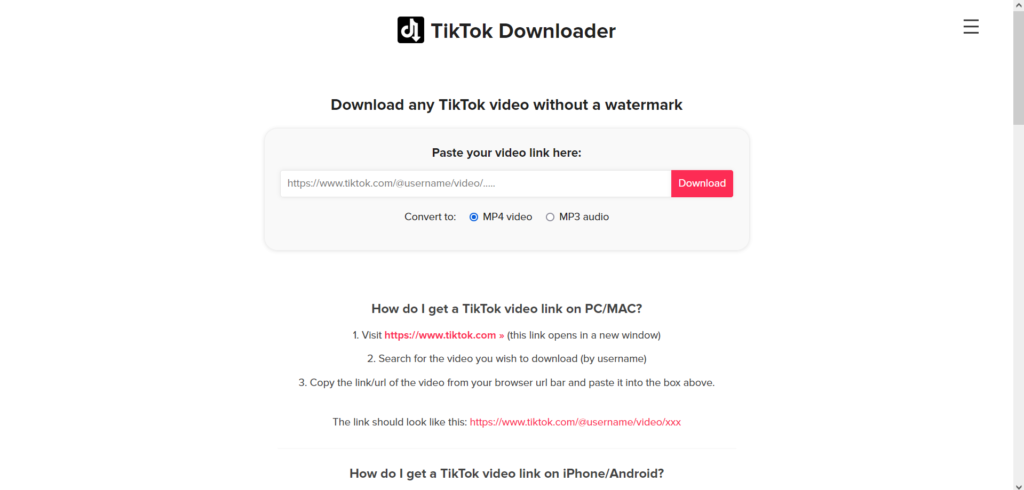TikTokDownloader.com