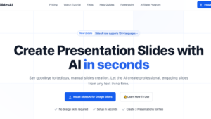 Как создавать презентации с помощью нейросети Slides AI