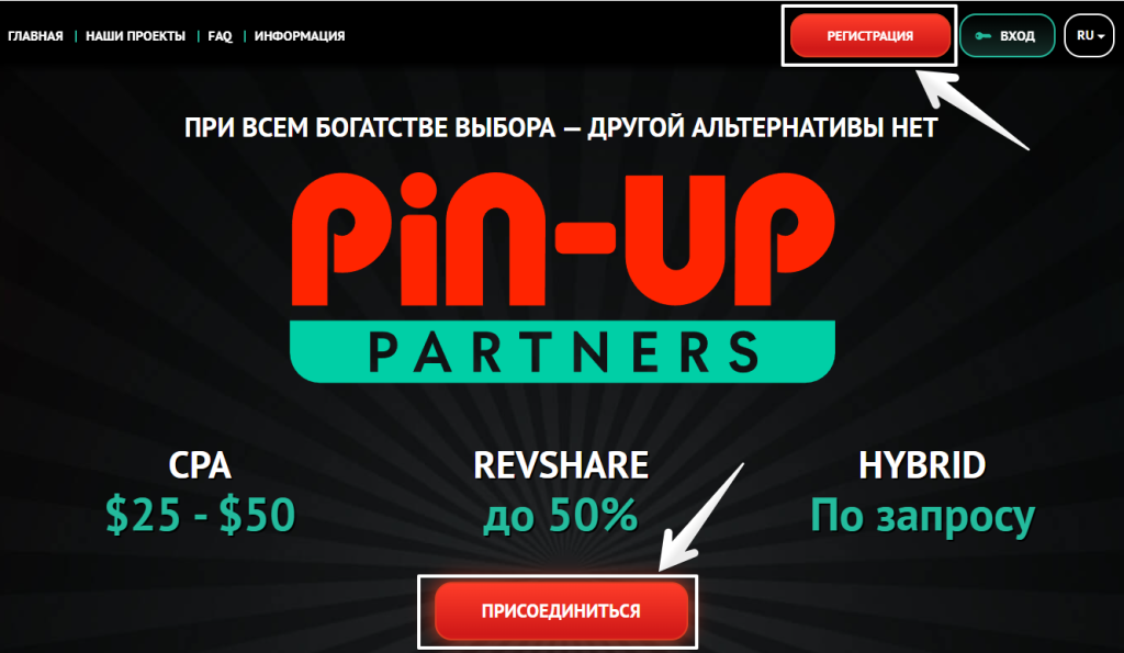 Обзор партнерской программы PIN-UP Partners 