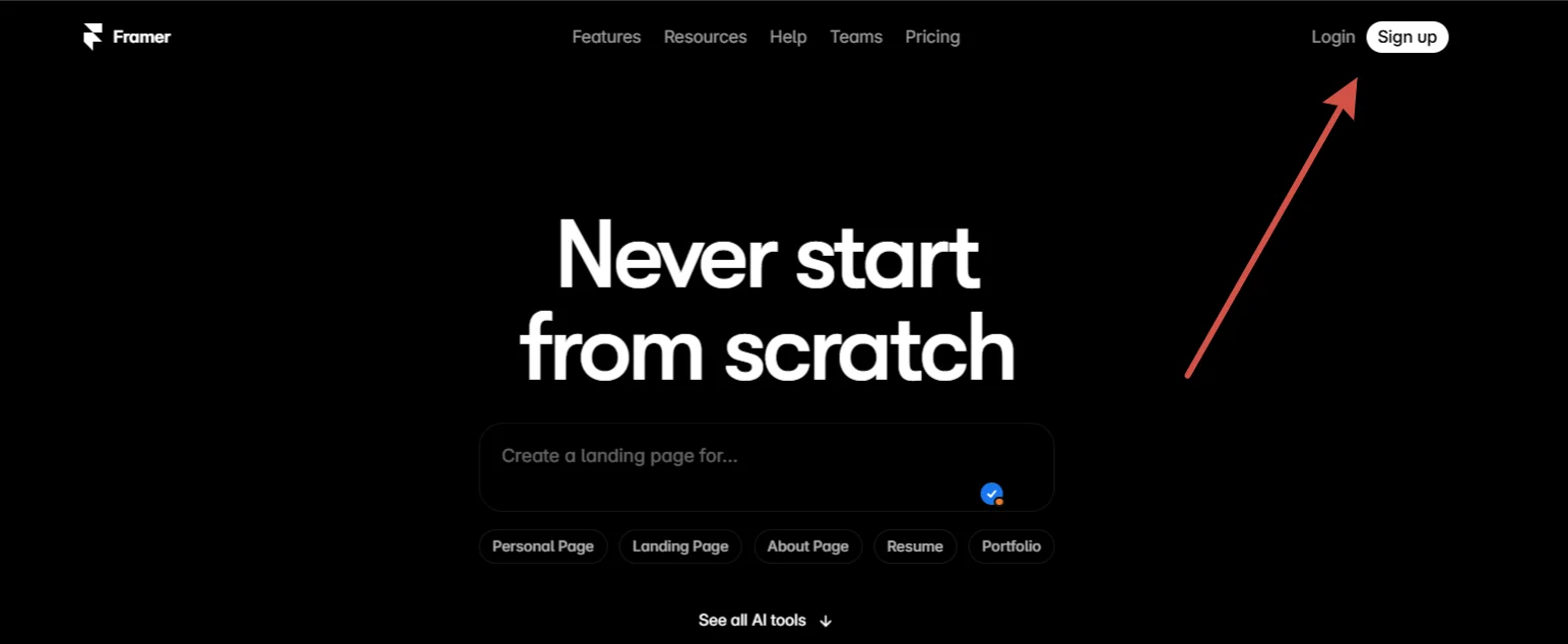 Framer AI