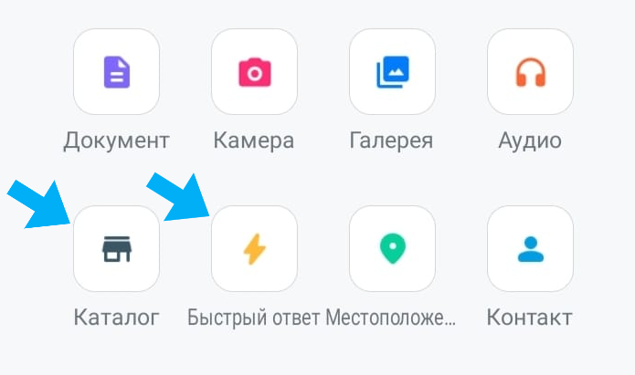 Дополнительные возможности при рассылке в WhatsApp Business