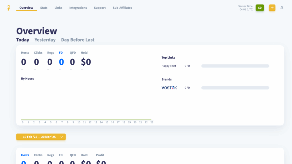 Обзор Bananza Affiliates: 100$ бонусом новым партнерам, прямой рекламодатель и минимальный холд