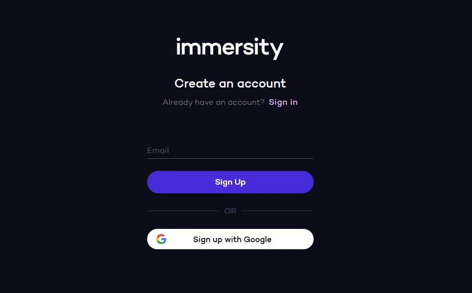 Immersity AI