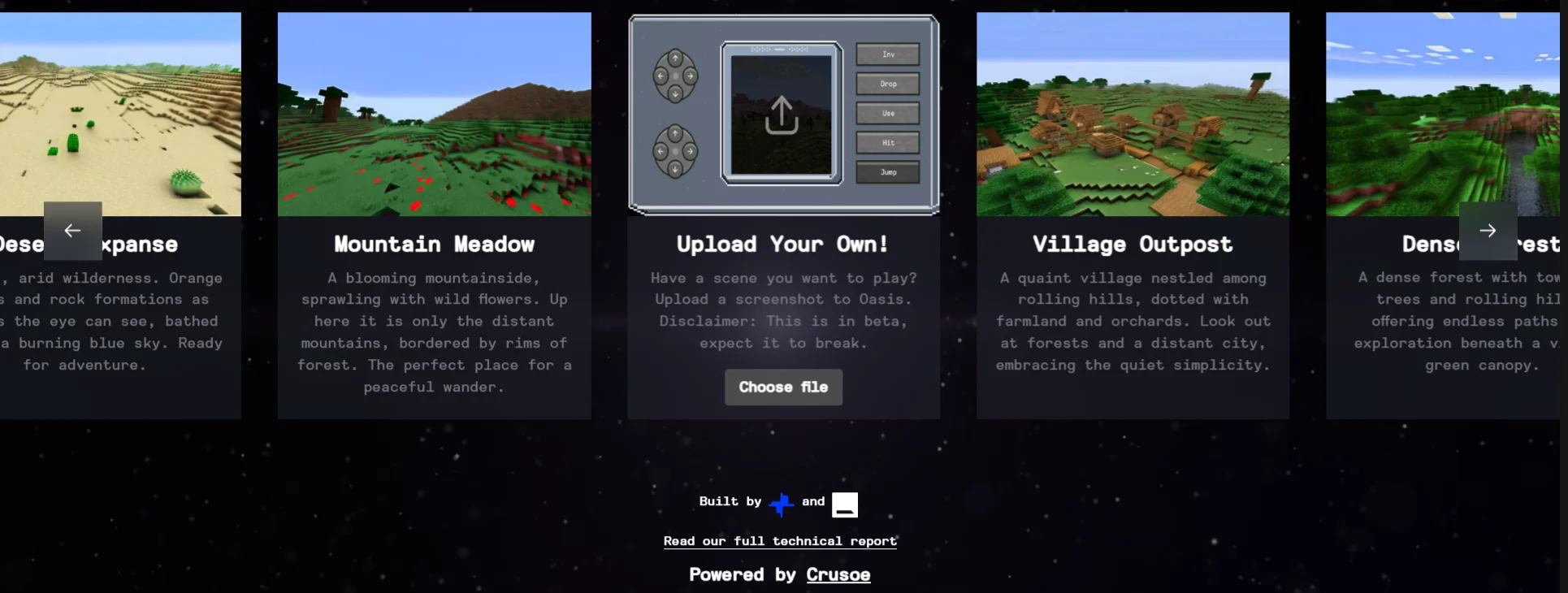 Oasis Decart AI