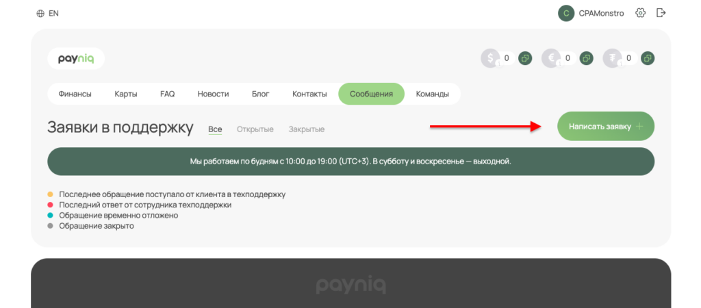 Работа в команде, надежные BINы и низкие комиссии — обзор сервиса виртуальных карт Payniq