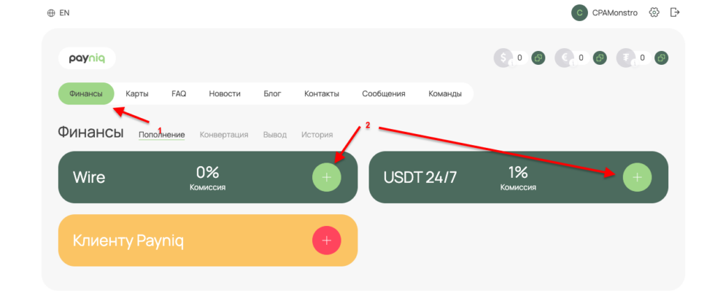 Работа в команде, надежные BINы и низкие комиссии — обзор сервиса виртуальных карт Payniq