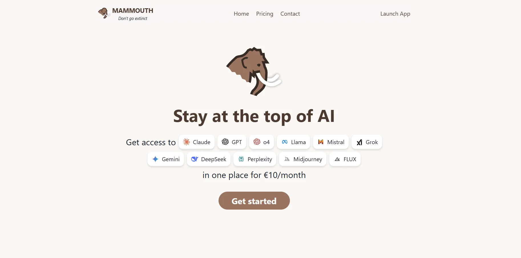 Mammouth AI