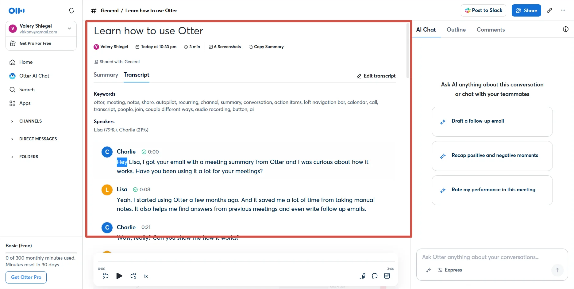 Otter AI