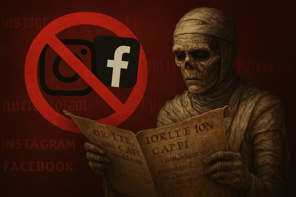 Закон о запрете рекламы в Instagram и Facebook в 2025