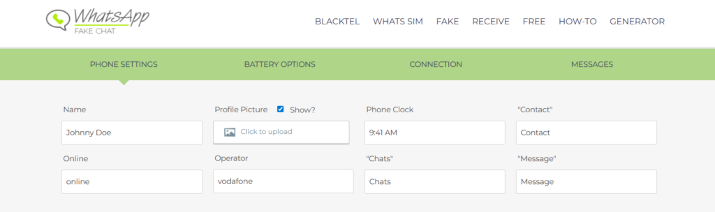 Как делать фейки в what's app fake chat