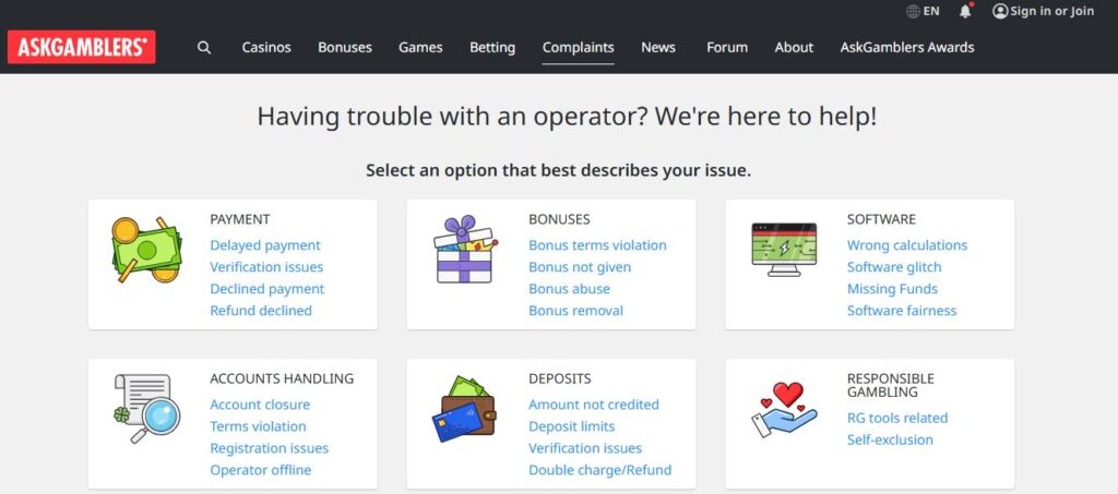 AskGamblers: Рекордные результаты службы жалоб в 2025 году