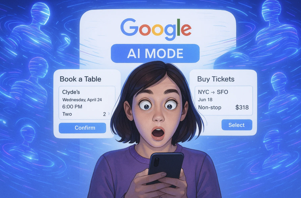Google запускает AI Mode: умные агенты бронируют рестораны и покупают билеты