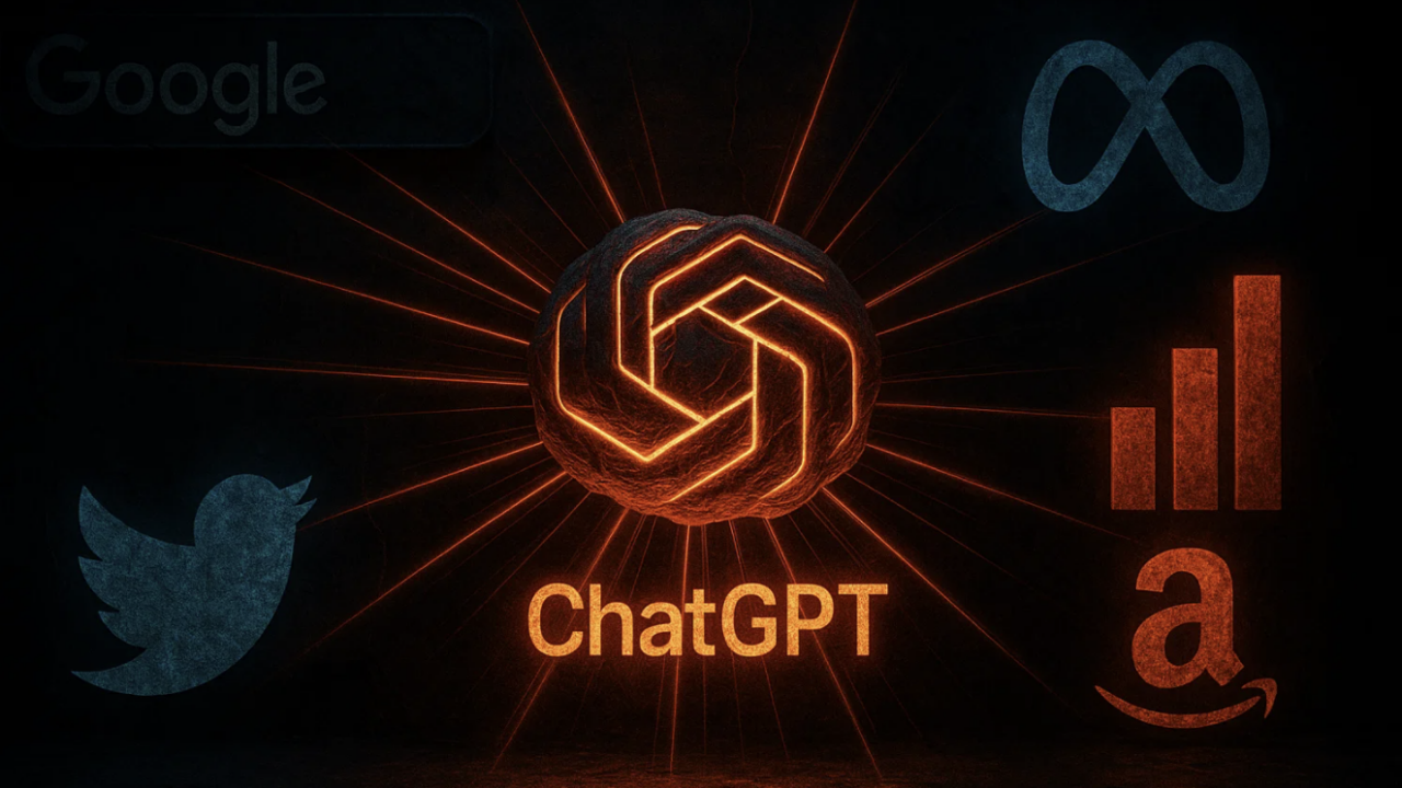 ChatGPT-трафик обходит Google: как брендам занять топ в новой AI-экосистеме