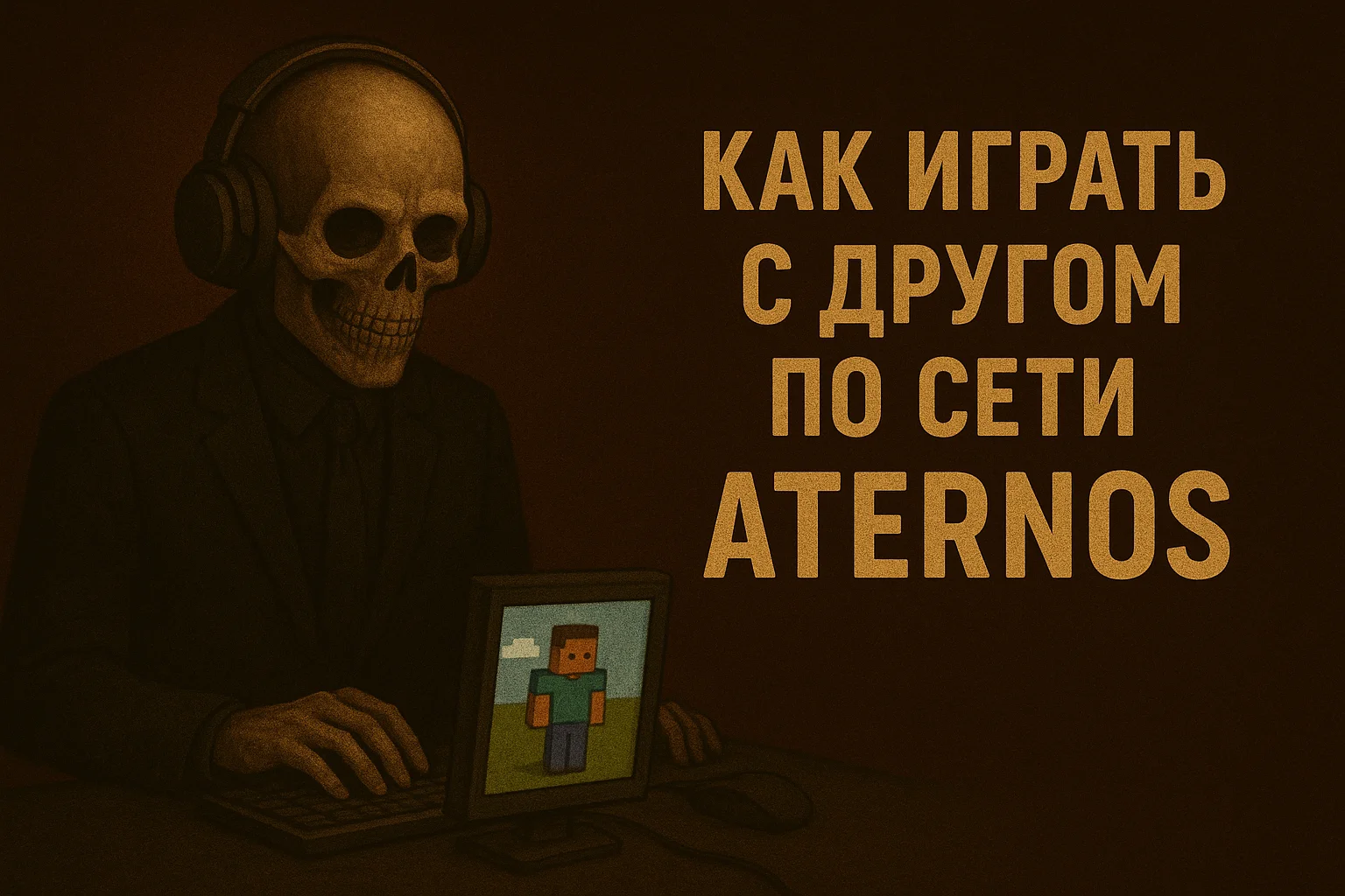 Как поиграть в Майнкрафт с другом по сети: полный гайд по Aternos