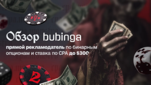 Обзор Bubinga Partners: прямой рекламодатель по бинарным опционам и ставкам по CPA до $300