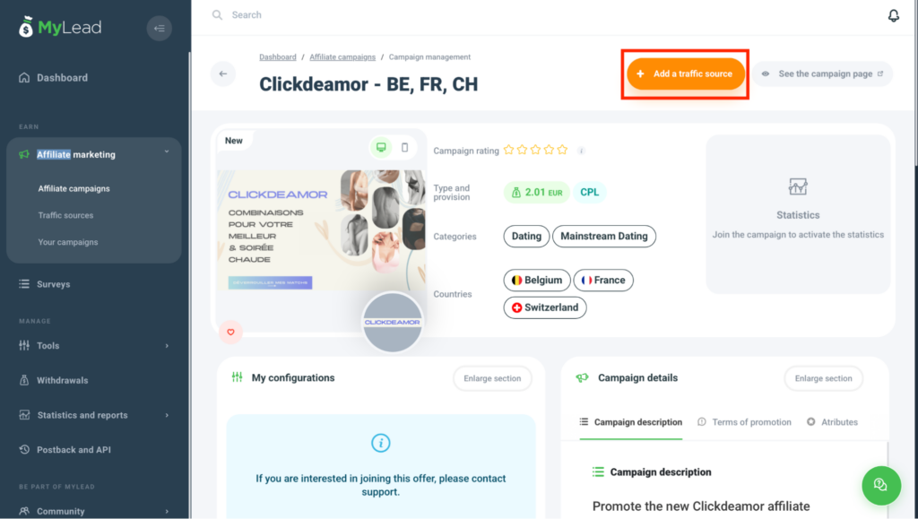 Обзор мультивертикальной партнерки MyLead: WorldWide офферы, оперативный саппорт и продвинутые инструменты
