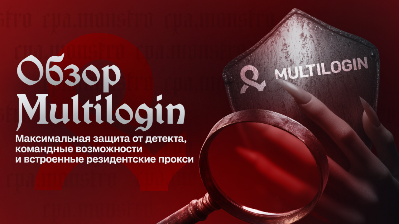 Обзор MultiLogin: максимальная защита от детекта, командные возможности и встроенные резидентские прокси