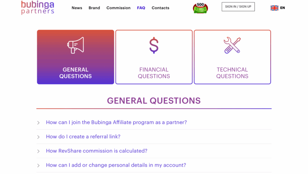 Обзор Bubinga Partners: прямой рекламодатель по бинарным опционам и ставкам по CPA до $300