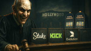 Громкий иск в Лос-Анджелесе: Stake, Kick и Evolution под ударом