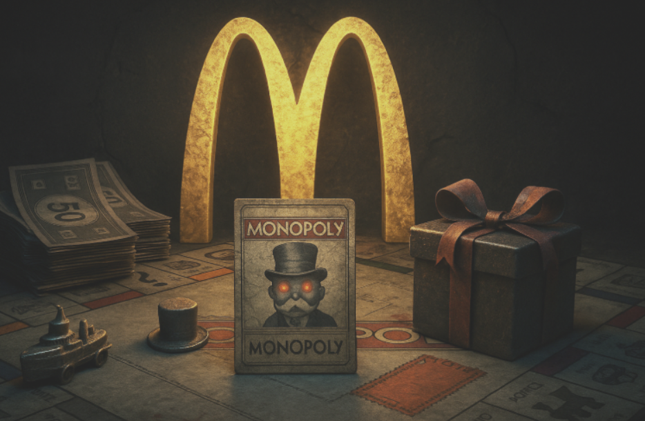 McDonald’s попал в гемблинг‐скандал: «Монополию» признали азартной игрой