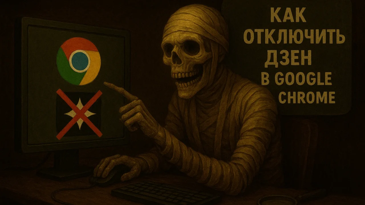 Как отключить Дзен в Google Chrome: подробный разбор решений