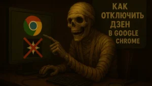 Как отключить Дзен в Google Chrome: подробный разбор решений
