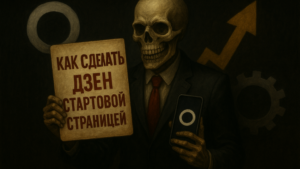 Как сделать Дзен стартовой страницей: инструкция 2025 года