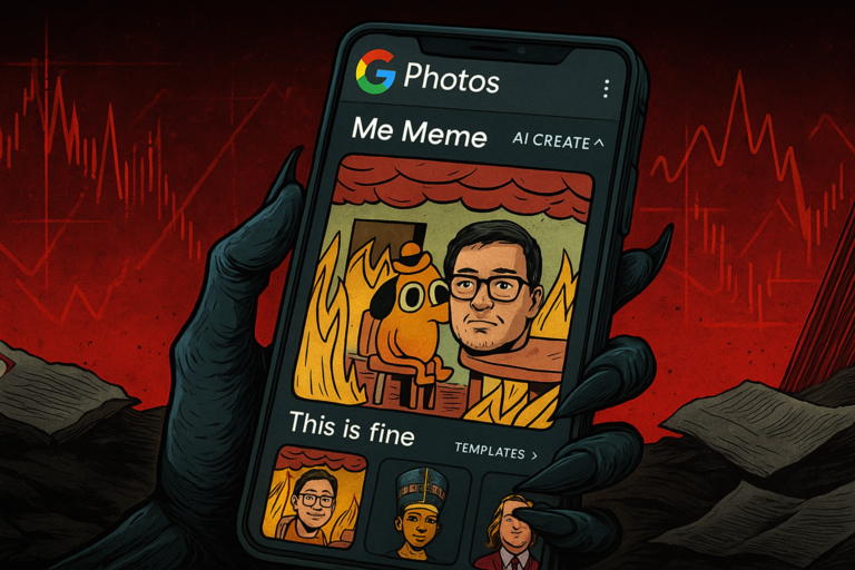 Google Фото готовит функцию Me Meme — ИИ научится делать персональные мемы