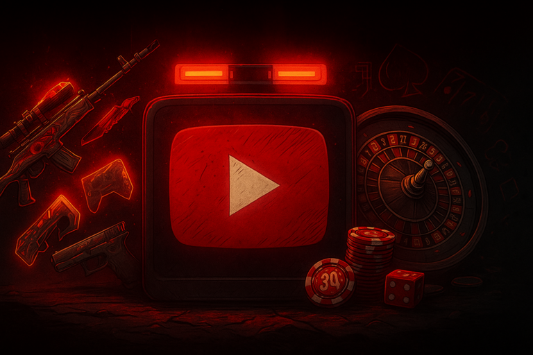 YouTube прикроет скин-гемблинг: с 17 ноября видео и реклама сайтов ставок уйдут под бан