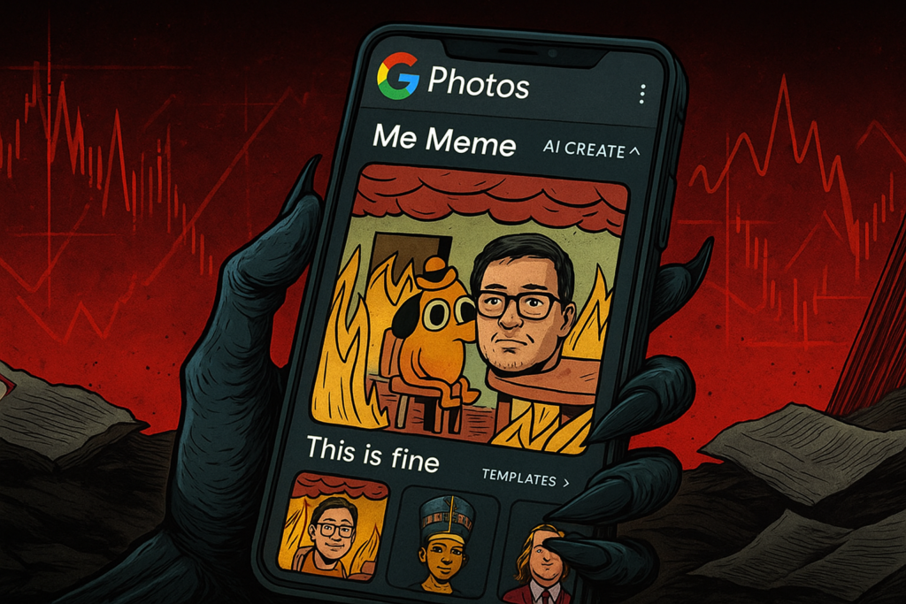 Google Фото готовит функцию Me Meme — ИИ научится делать персональные мемы
