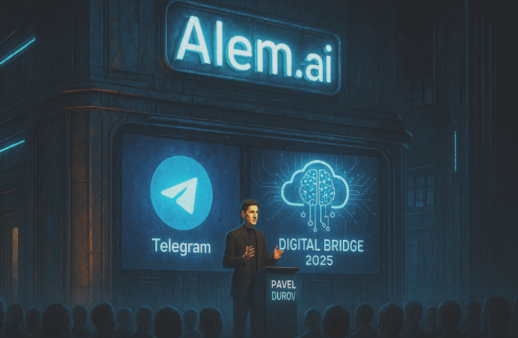 Павел Дуров запускает AI-революцию в Казахстане вместе с Telegram и Alem.ai