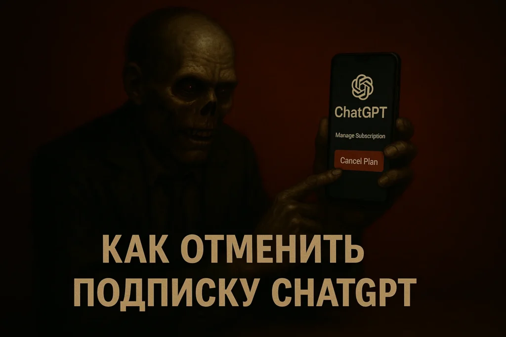 Как отменить подписку ChatGPT: руководство для пользователей в 2025 году