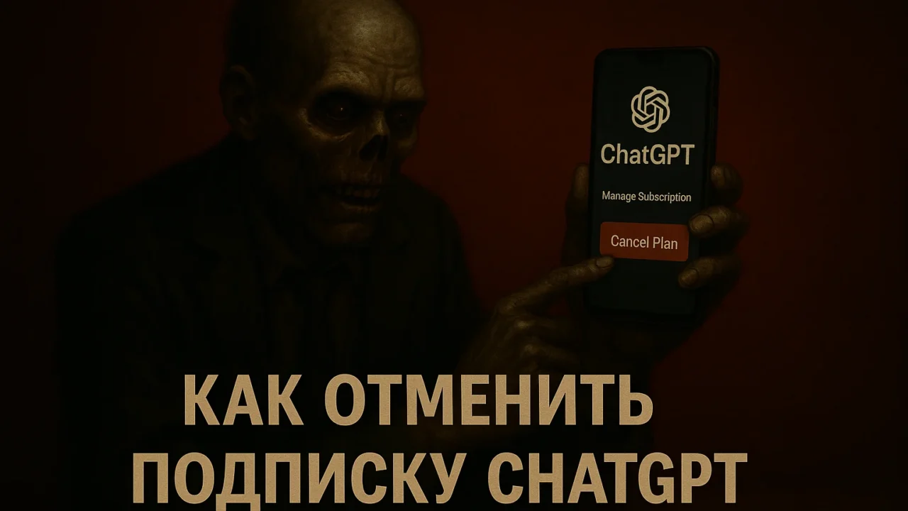 Как отменить подписку ChatGPT: руководство для пользователей в 2025 году