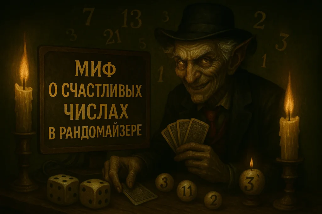 Миф о «счастливых числах»: правда о случайных генераторах