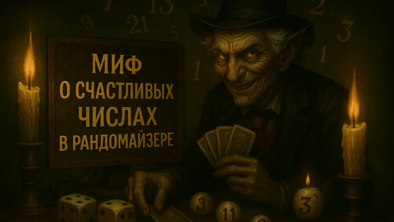 Миф о «счастливых числах»: правда о случайных генераторах