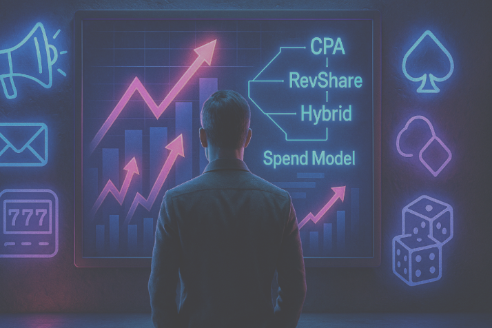 CPA, RevShare и spend‑модель в iGaming: что выгоднее на дистанции