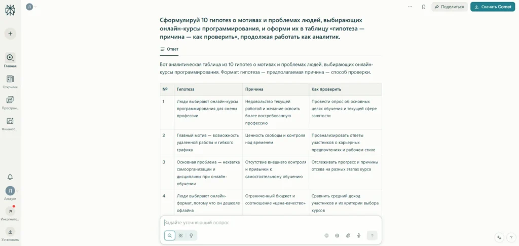 Промты для Perplexity, которые экономят время и дают факты