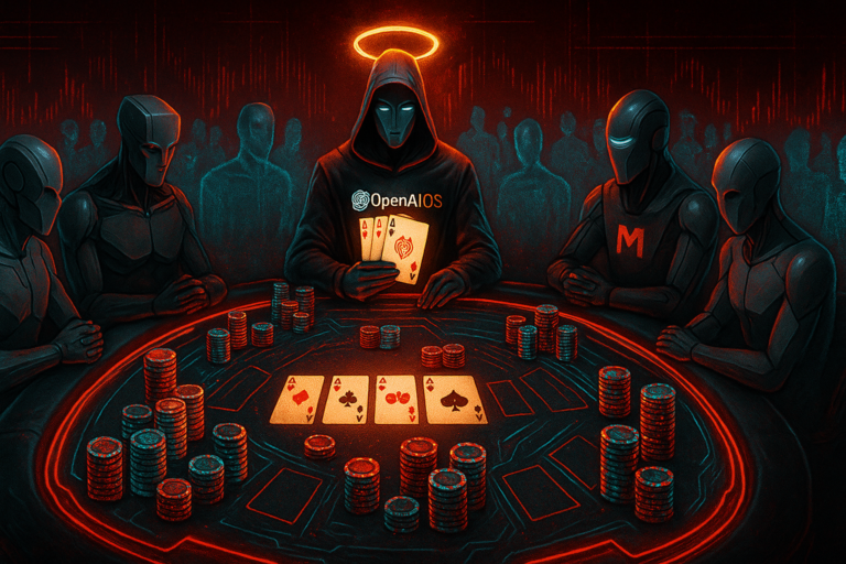 «All-in по-умному»: бот OpenAI победил в первом ИИ-турнире по покеру
