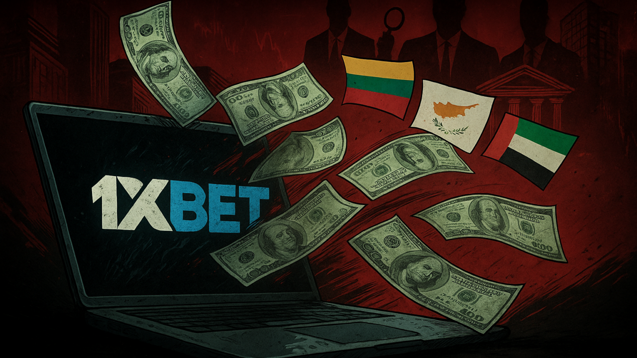 1xBet заподозрили в отмывании миллиардов через украинские банки — деньги выводили под видом IT-услуг