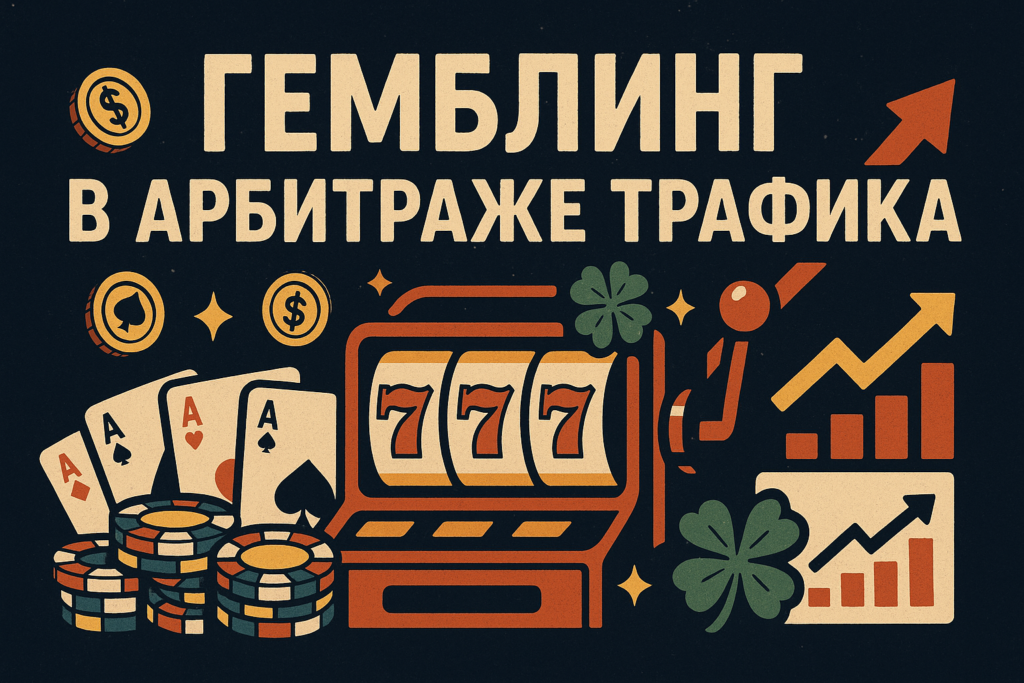 Гемблинг в арбитраже трафика: как эта вертикаль работает в 2025 году