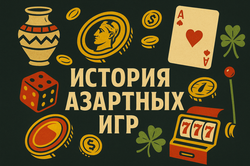 История азартных игр: как человечество прошло путь от гадальных костей до онлайн-казино