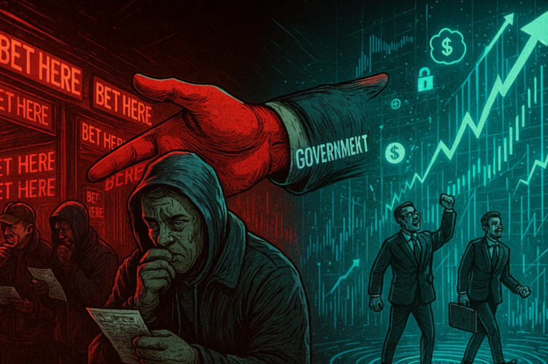 Новый обман: власти заставляют игроков букмекеров вкладывать в фондовый рынок — и это опаснее, чем вы думаете