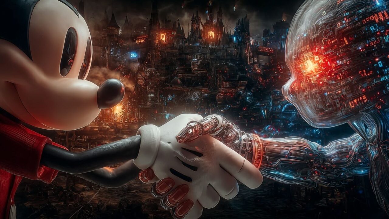 Микки Маус продан нейросетям. Disney заключила сделку века с OpenAI на $1 млрд