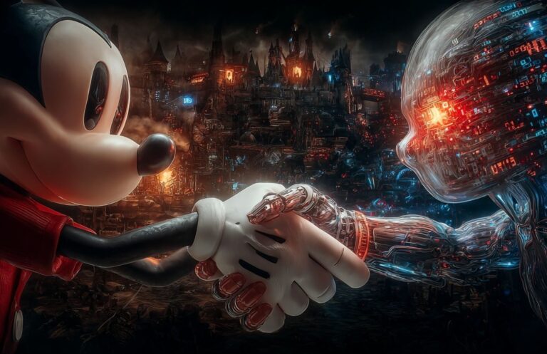 Микки Маус продан нейросетям. Disney заключила сделку века с OpenAI на $1 млрд