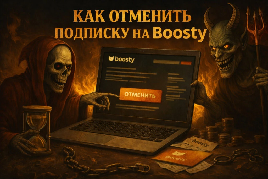 Как отменить подписку на Boosty: отключить автопродление и остановить списания
