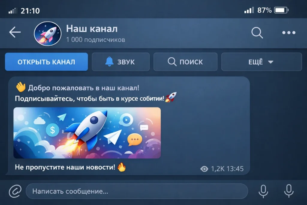 Как набрать первую 1000 подписчиков в Телеграм без накруток проверенными способами