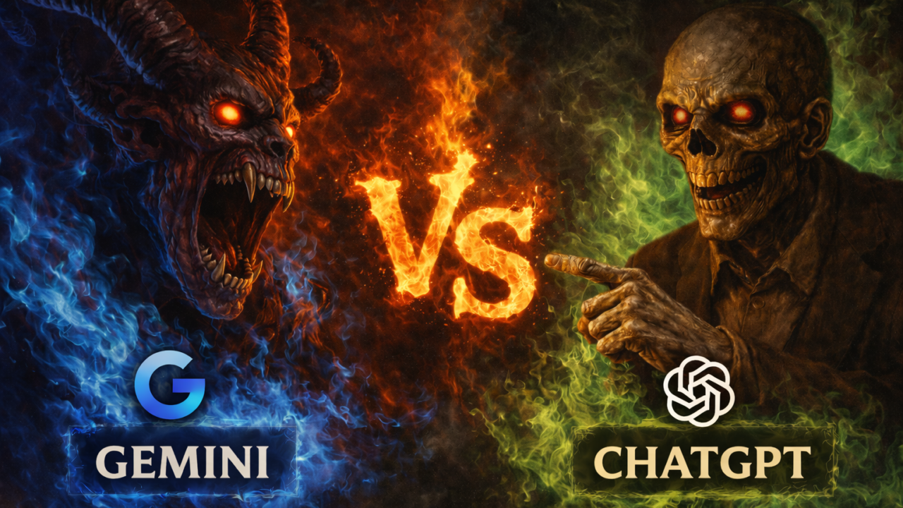 Gemini vs ChatGPT: честное сравнение двух нейросетей в 2026 году