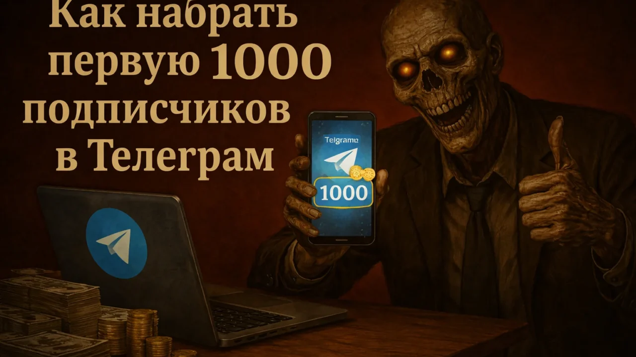 Как набрать первую 1000 подписчиков в Телеграм без накруток проверенными способами
