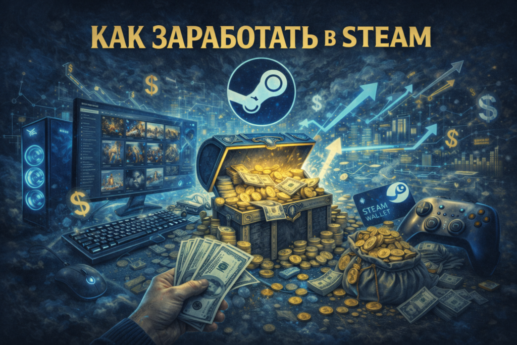 Как зарабатывать в Steam: реальные способы 2026
